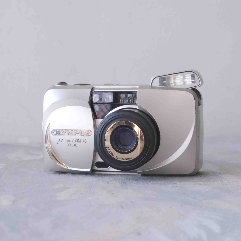 Olympus Mju zoom 140 (喵萬變焦) 傻瓜底片相機| 蝦皮購物