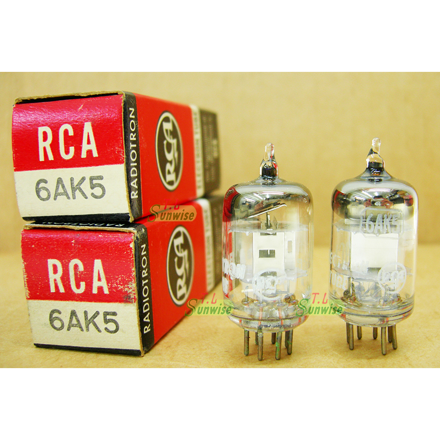 中國 6J1 升級管︽NO:61024 美國 RCA 6AK5 (NIB真空管( 5654 ; EF95 CV4010 | 蝦皮購物
