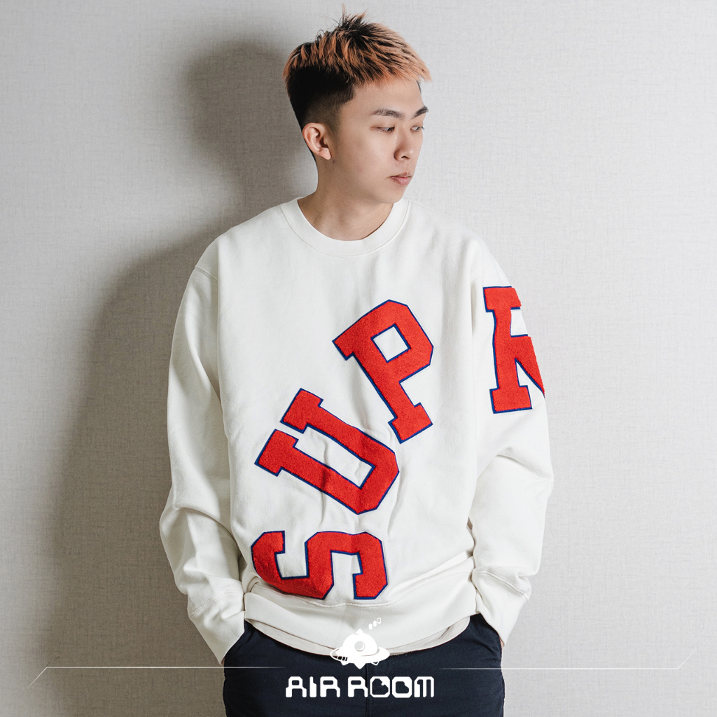 AirRoom全新正品現貨2020AW Supreme Big arc Crewneck 滿版大學T 開季