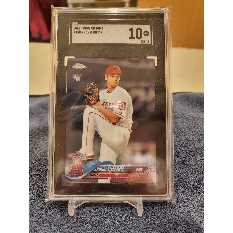 2018 Topps Chrome 大谷翔平RC球員卡SGC 10 | 蝦皮購物