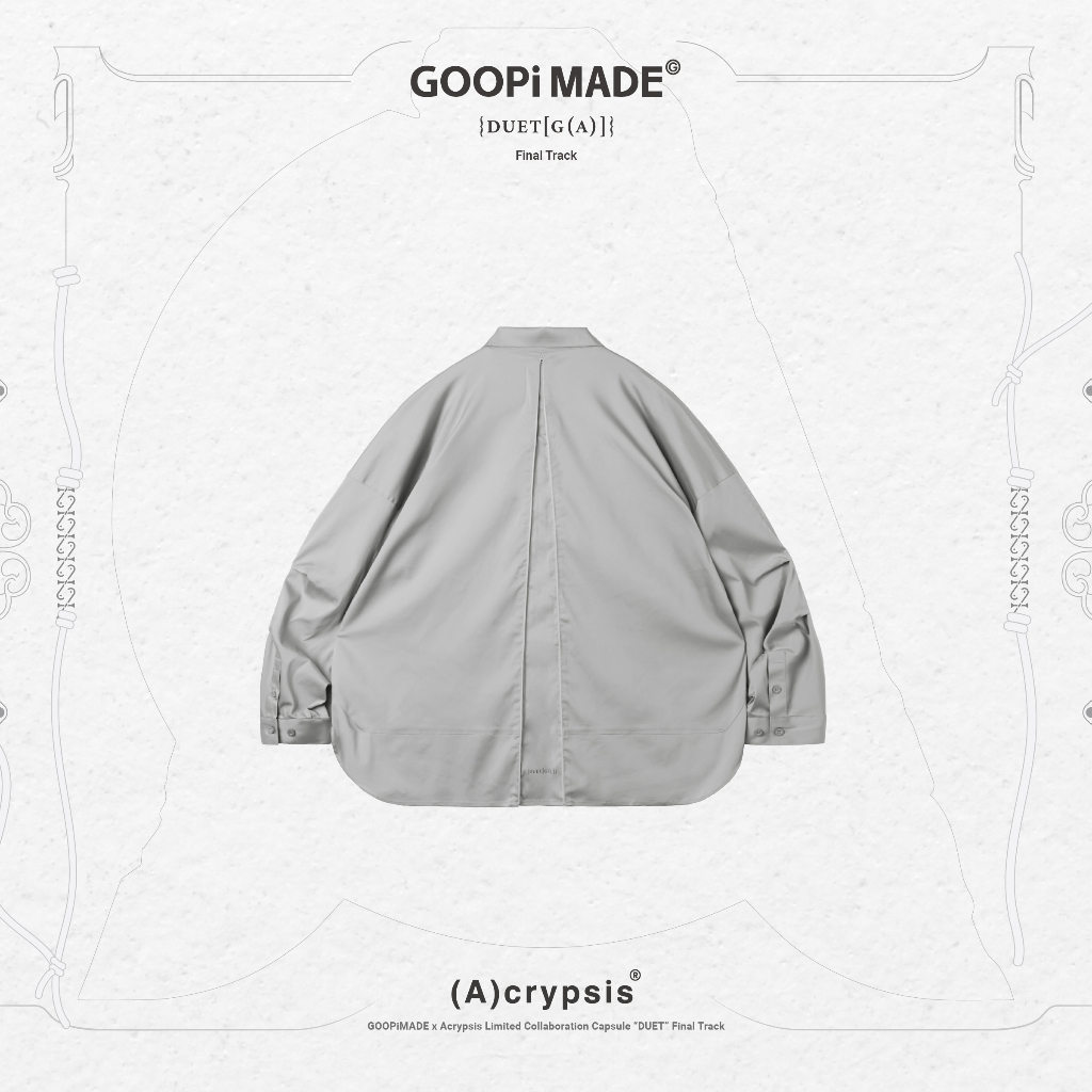 GOOPiMADE (A).09G - “DUET” Variable-Zip Shirt | 蝦皮購物