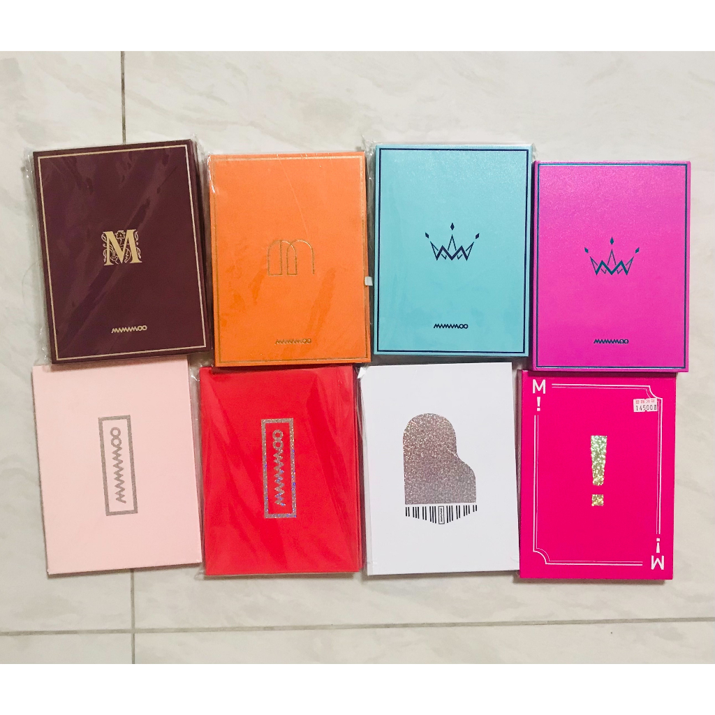 MAMAMOO-未拆專空專Hello.Piano Man.Pink Funky.Melting.MemoryPurple