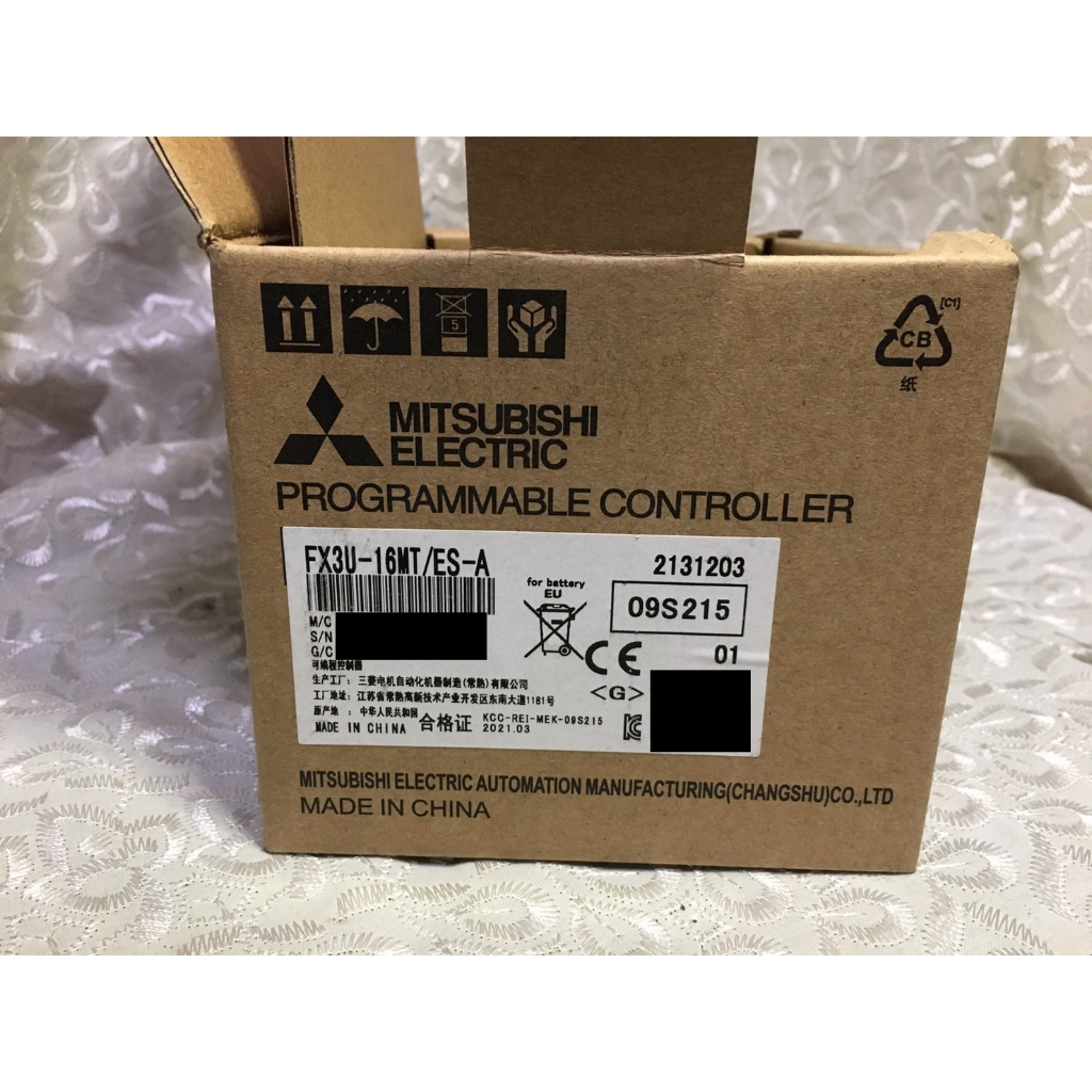 二手品]三菱PLC FX3U-16MT/ES-A | 蝦皮購物