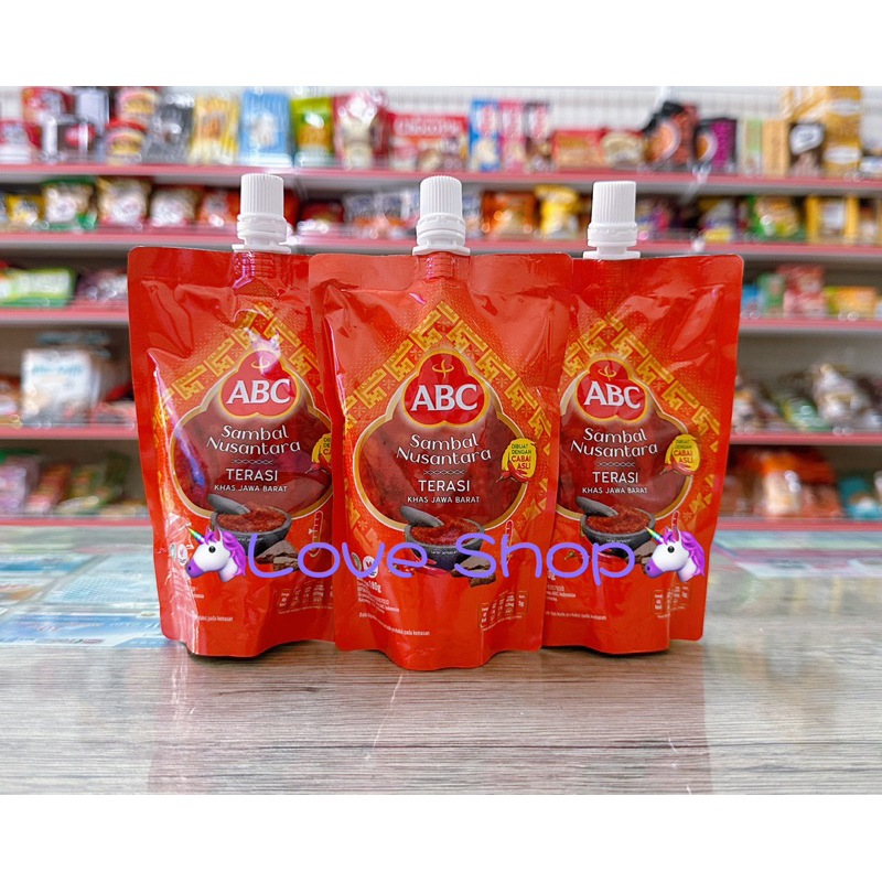 🦄️Love Shop🦄️ABC Sambal Nusantara Terasi 蝦膏辣椒醬(袋裝)