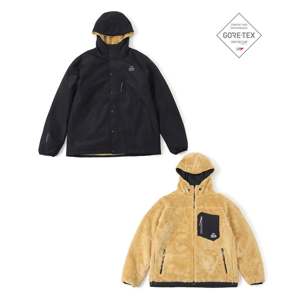 CHUMS Elmo Gore-Tex INFINIUM Reversible Hoodie 男防水雙面外套