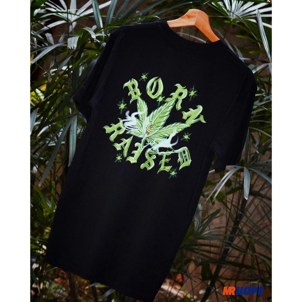 【MR.HOPE】420 限量 Born x Raised Weed Logo T-Shirt 短T