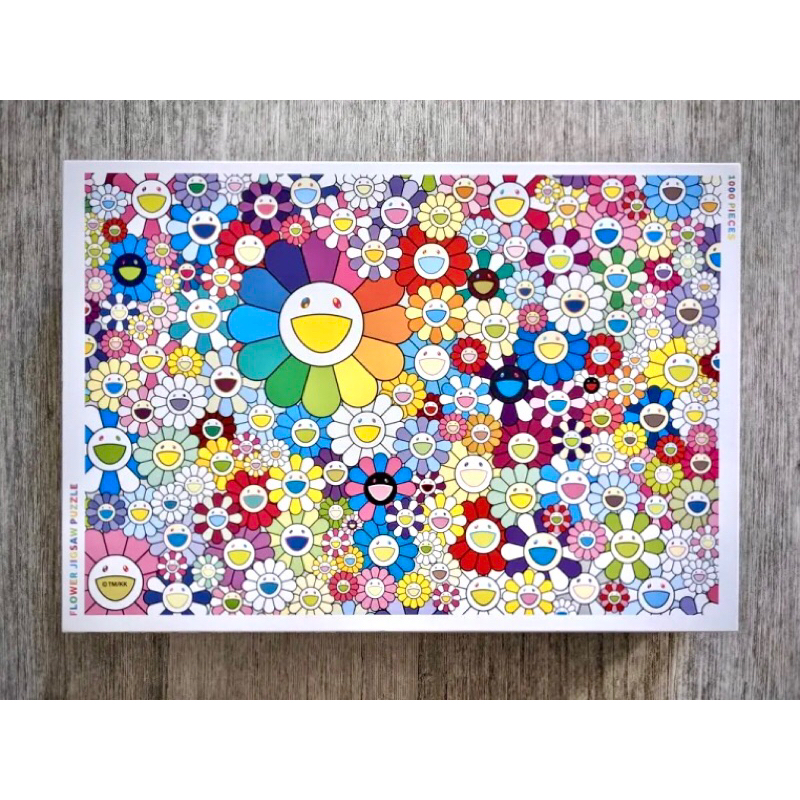 ◤全新正版村上隆太陽花拼圖Takashi Murakami Flower Jigsaw Puzzle