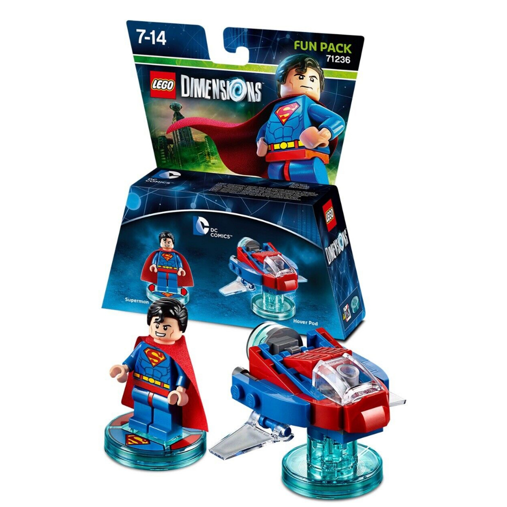 全新 未拆 樂高 Lego 71236 超人 Superman Dimensions Fun Pack 蝦皮購物 4455