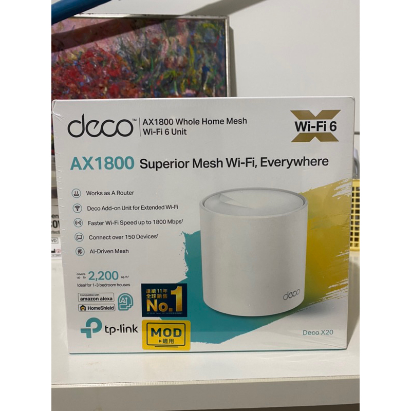 TP-link Wi-Fi AX1800全新未拆膜路由器 | 蝦皮購物