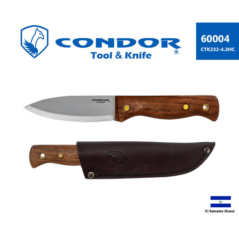【オープニングセール】 CONDOR「Woodbuster Chopper」1075鋼材。35度本刃付済 やすくっ バーベキュー・調理用品