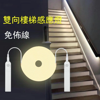 樓梯人體感應燈，雙向感應樓梯燈，走廊過道人體感應燈，家用地腳線感應燈