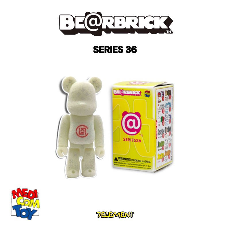 BE@RBRICK SERIES 36 大隱藏36代CLOT 夜光GID 庫柏力克熊MEDICOM TOY