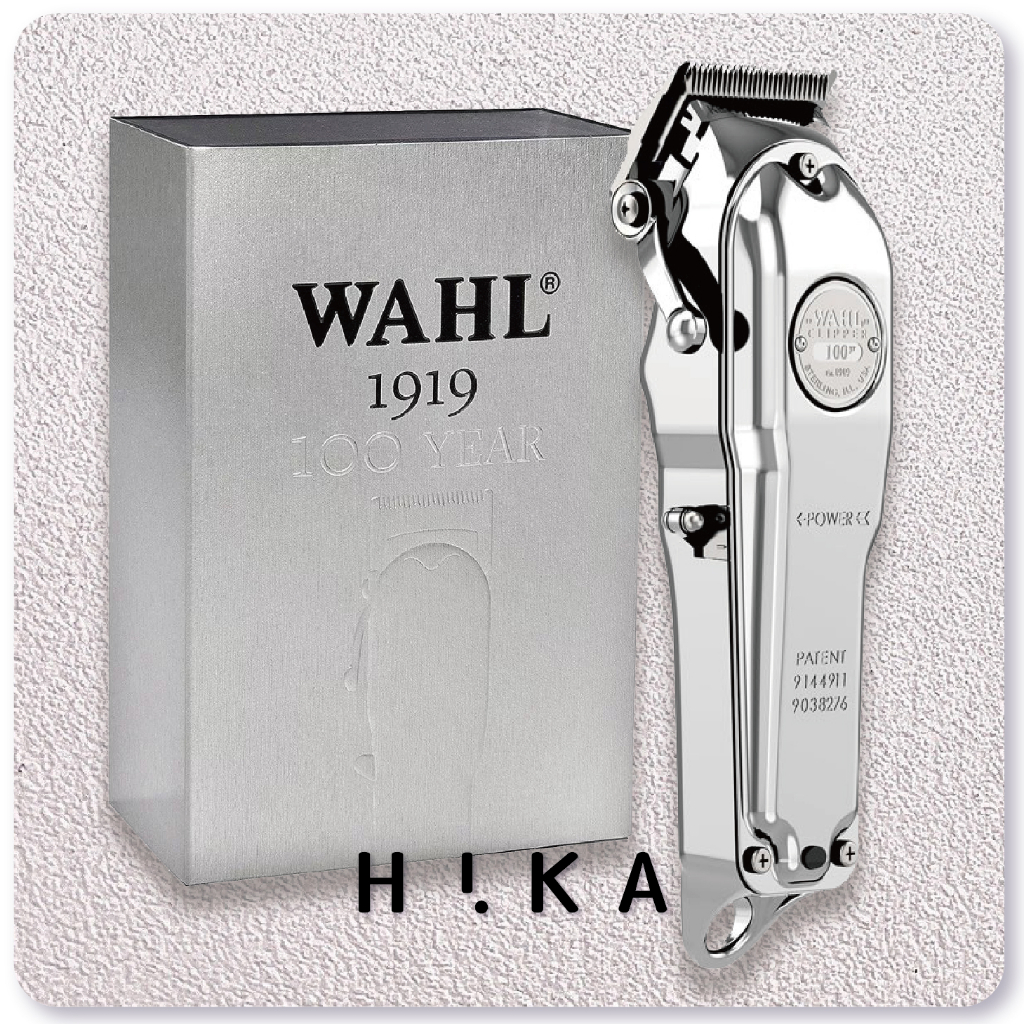 嗨咖 𝗛𝗶𝗞𝗔┃免運+附發票 WAHL 1919 限量版 鋁合金金屬外殼 電剪 電推 油頭 百年紀念款 雷鬼 剪刀 剃髮