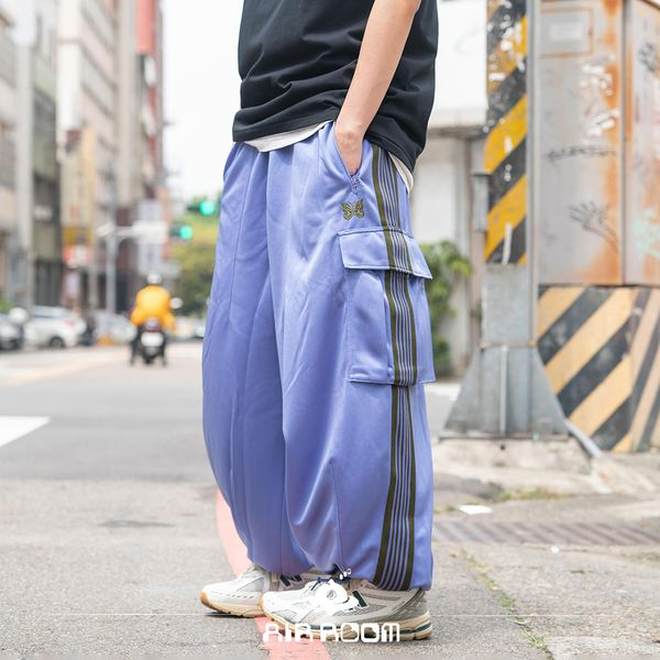 AirRoom【正品現貨】NEEDLES PURPLE THINGS H.D BDU Track 口袋長褲寬 