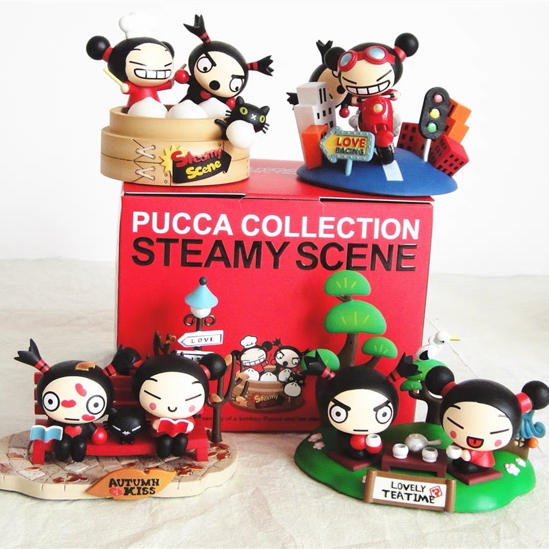 😍 超Q韓國正品PUCCA中國娃娃手辦 | 蝦皮購物