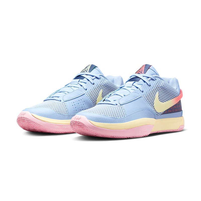 Nike JA 1 Day one 首發配色籃球鞋水藍寶寶藍US10 | 蝦皮購物