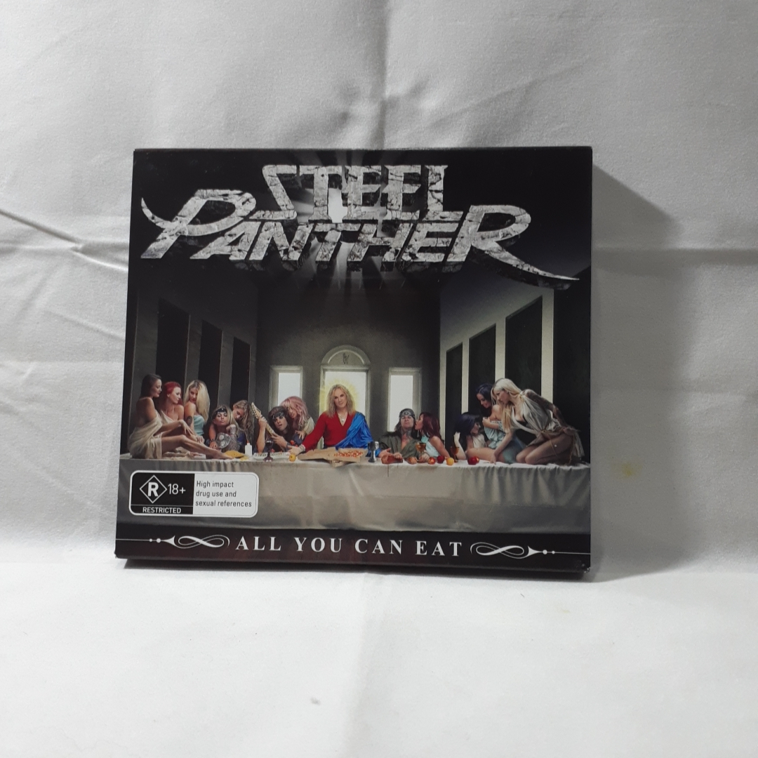 ＊南方搖滾(CD)＊Steel Panther - All You Can Eat(CD+DVD) | 蝦皮購物