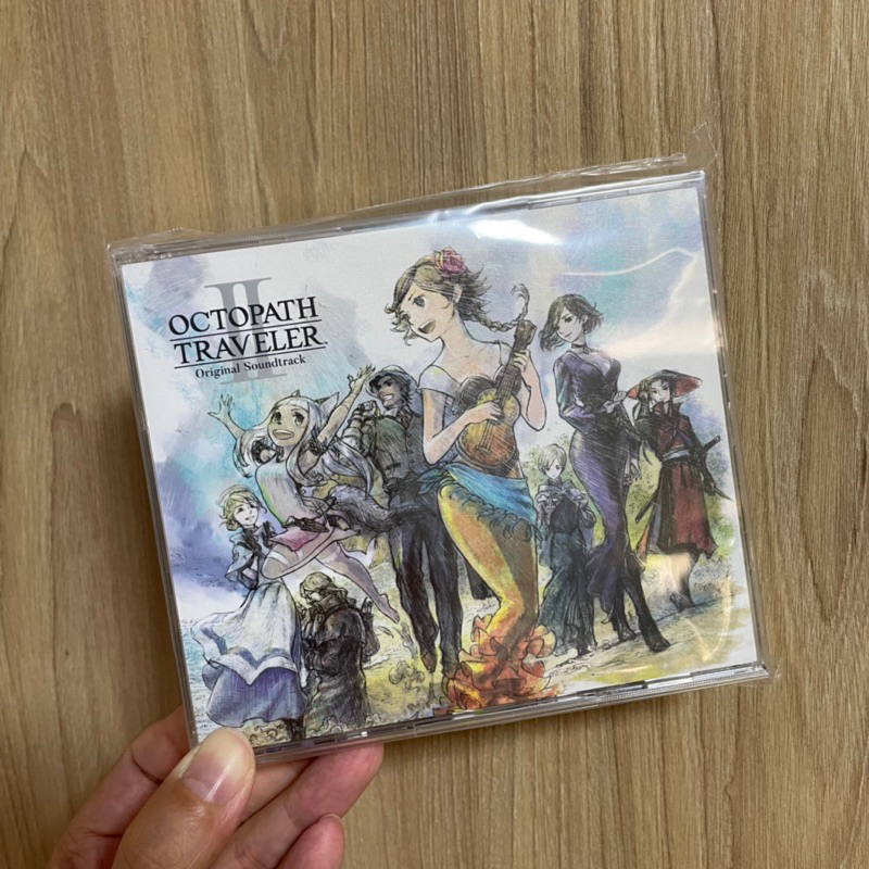 現貨]日本歧路旅人2 OCTOPATH TRAVELER II Original Soundtrack 原聲帶