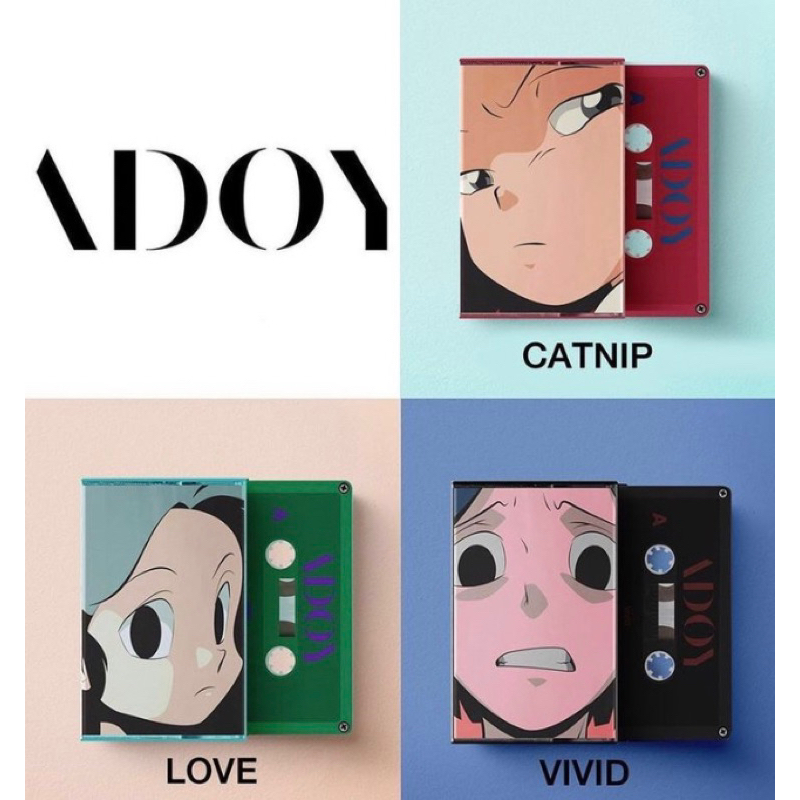 【售出】韓國樂團Adoy專輯絕版卡帶套組三捲 值得收藏 7月2號來台演出