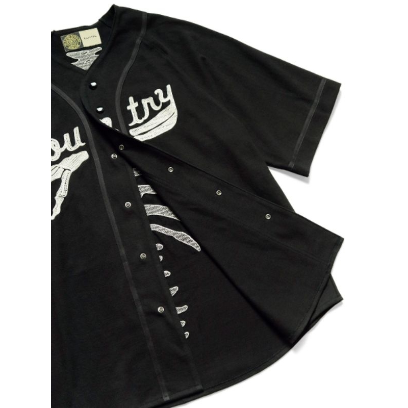 擺渡人Jp!05.29最新!23SS！KAPITAL 平田和宏!秒殺！刺繡骨頭軍事風棒球