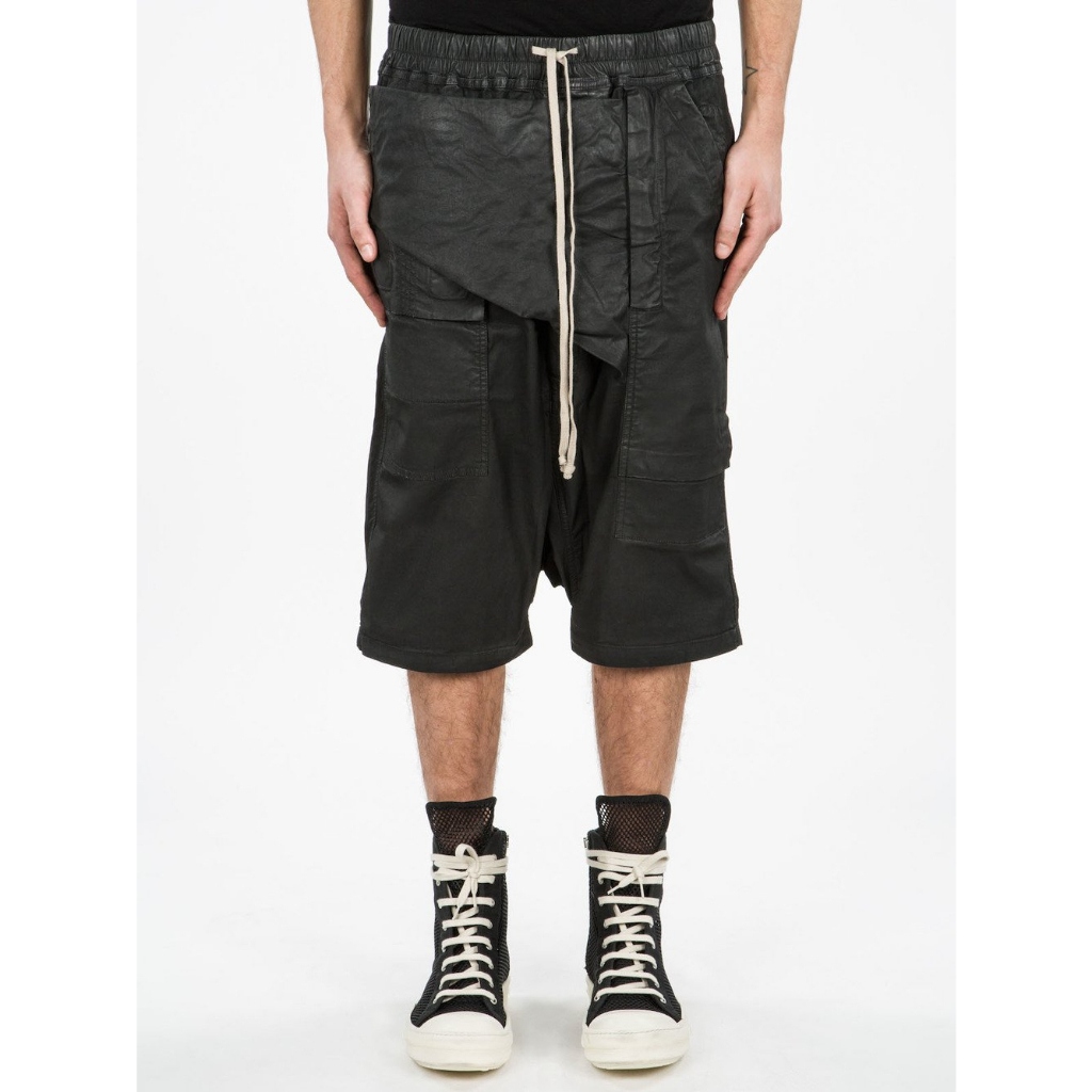 Rick Owens Drkshdw Black Memphis Pods Shorts | 蝦皮購物