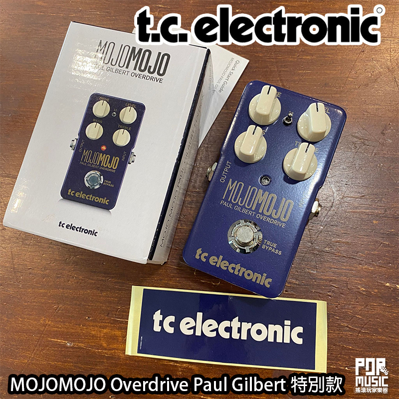 搖滾玩家樂器全新公司貨TC Electronic MojoMojo Overdrive Paul