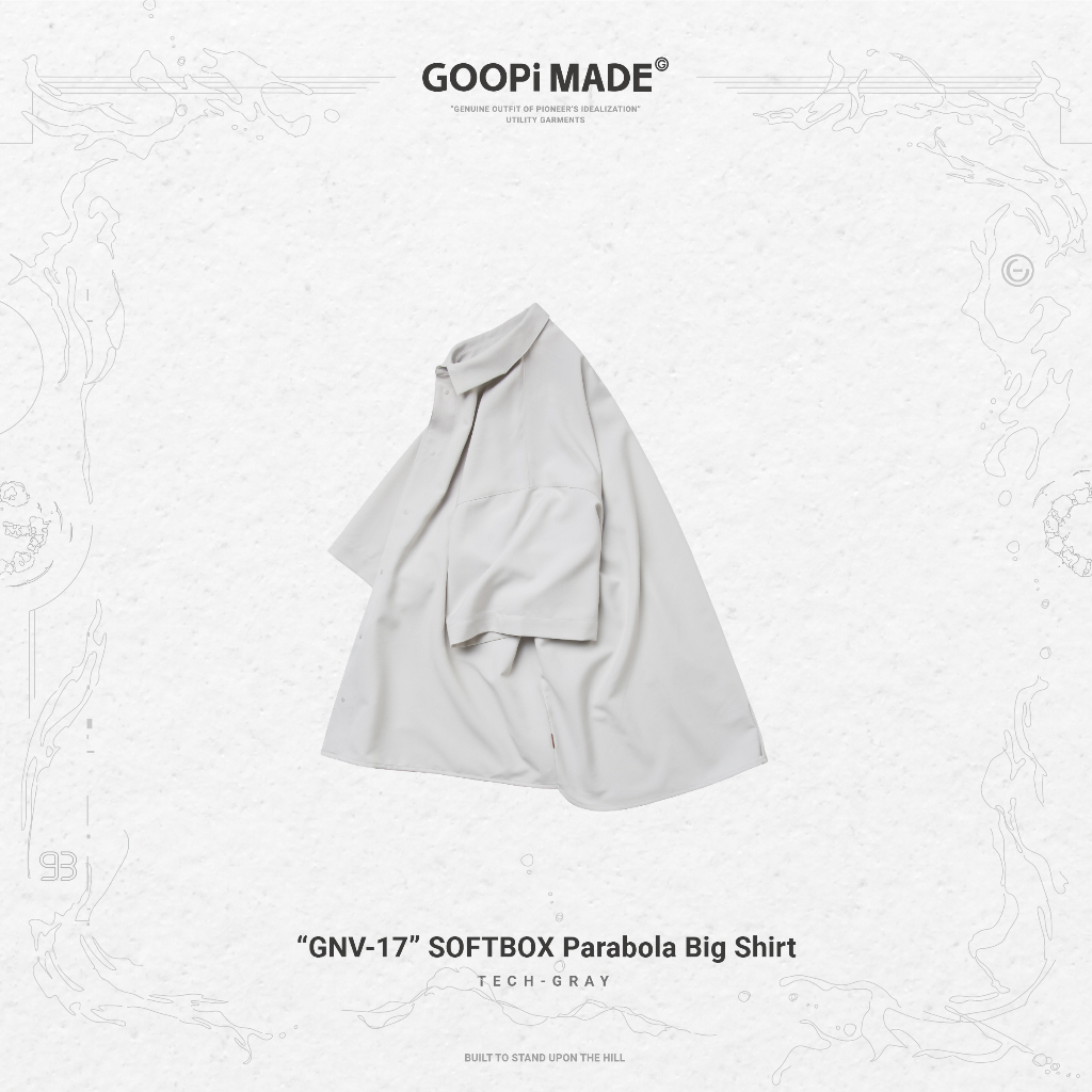 GOOPiMADE SOFTBOX 23 “GNV-17” SOFTBOX Parabola Big Shirt | 蝦皮購物