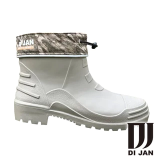 【DI JAN】短筒野迷登山雨鞋『灰』2W-UAC