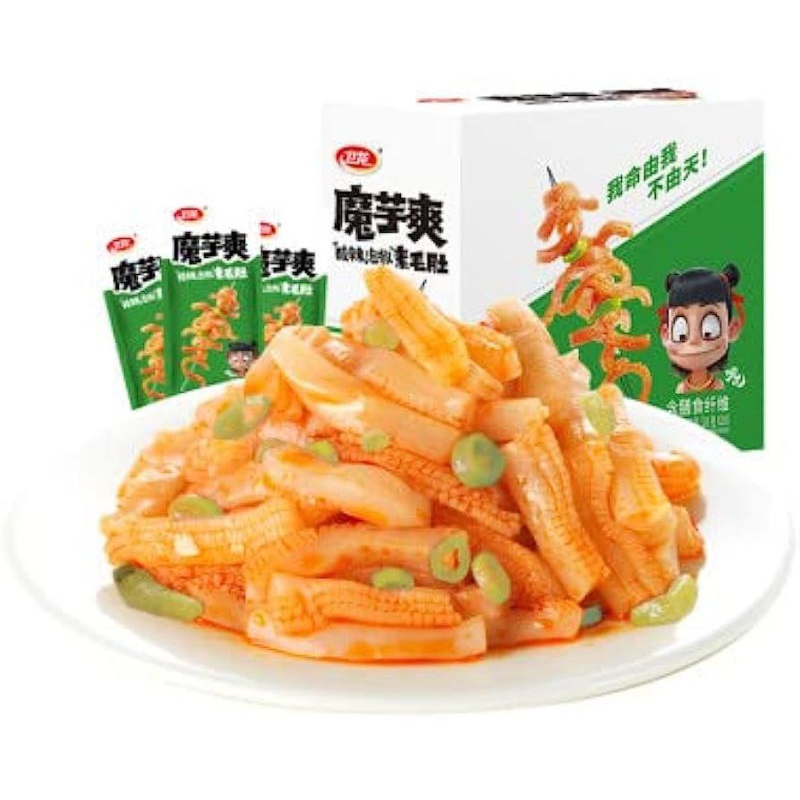 衛龍 魔芋爽 素毛肚 香辣 酸辣 台灣公司貨 | 蝦皮購物