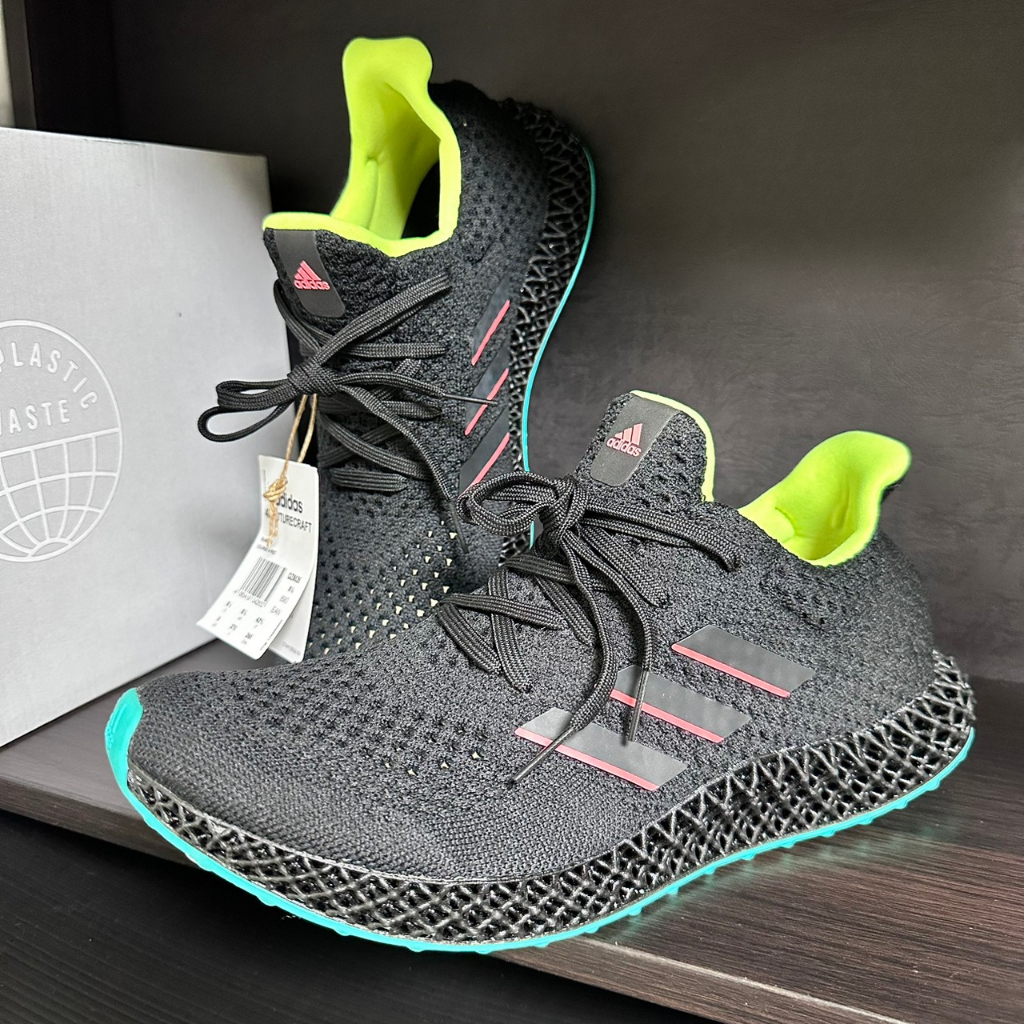 𝓑&𝓦現貨免運GZ8626 Adidas 4D FUTURECRAFT 男女跑鞋| 蝦皮購物