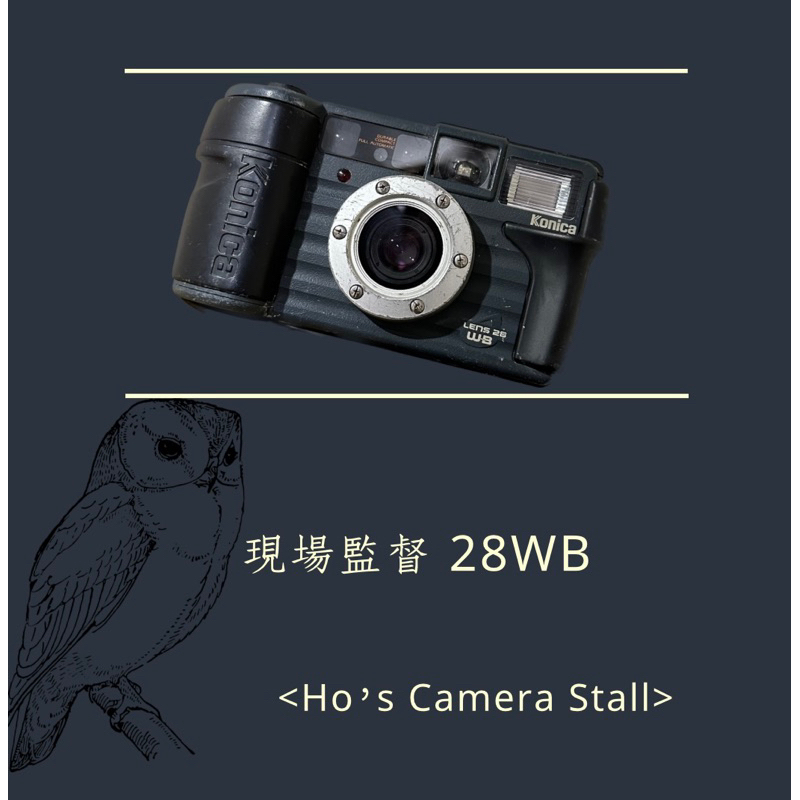 新品登場KONICA 現場監督28 WB d0701-4x p フィルムカメラ