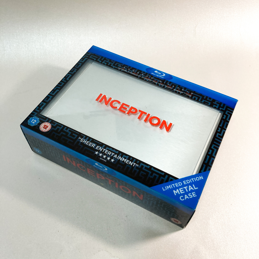 (限量絕版BD) 《全面啟動》(INCEPTION) 造夢豪華典藏箱 限量特別版 2BD+1DVD | 蝦皮購物