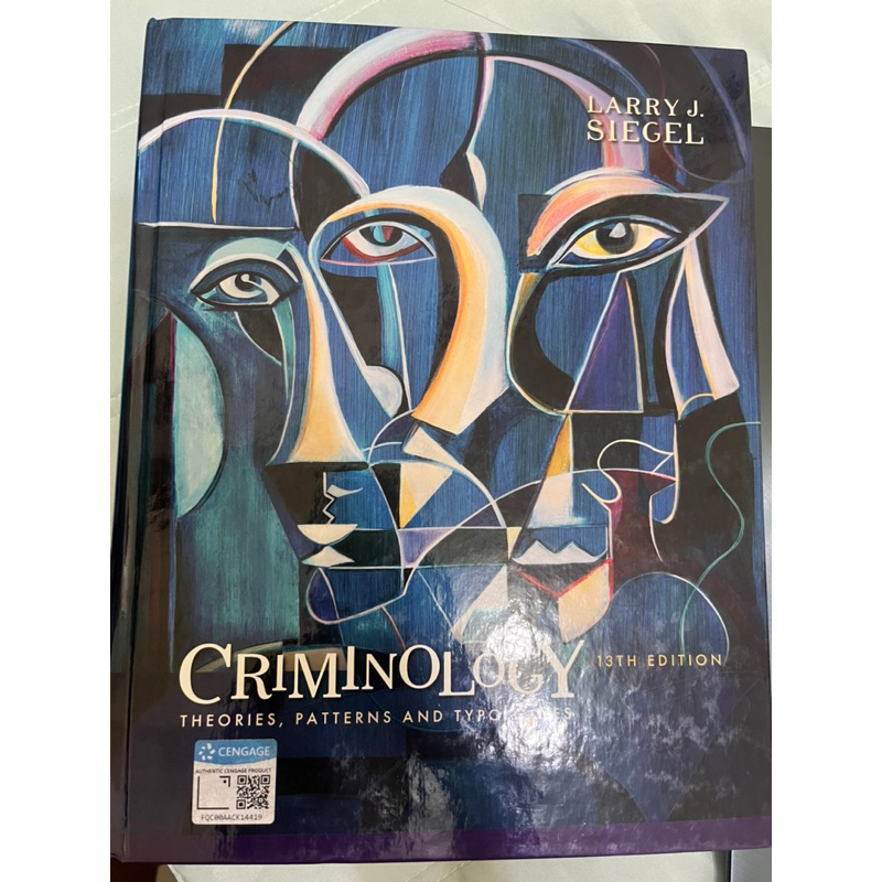 Criminology Theories, Patterns And Typologies 13th Edition | 蝦皮購物