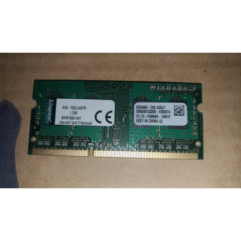 Kingston ddr3 4gb ram laptop sale