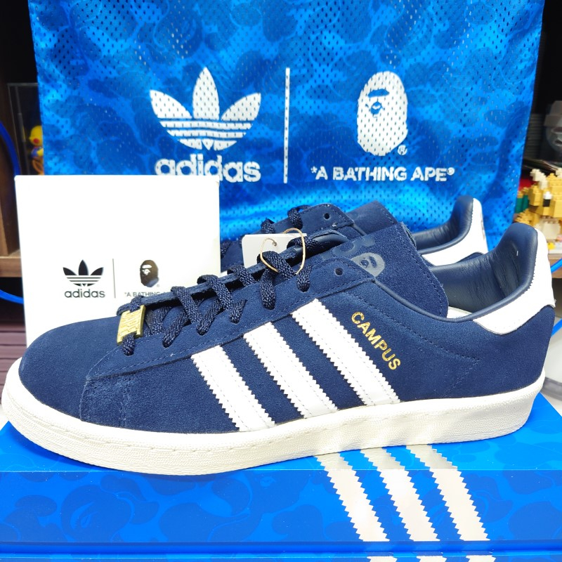 adidas gazelle silver green womens adidas Campus 80s Bape 30th Anniversary Brown – Court Order main image 0