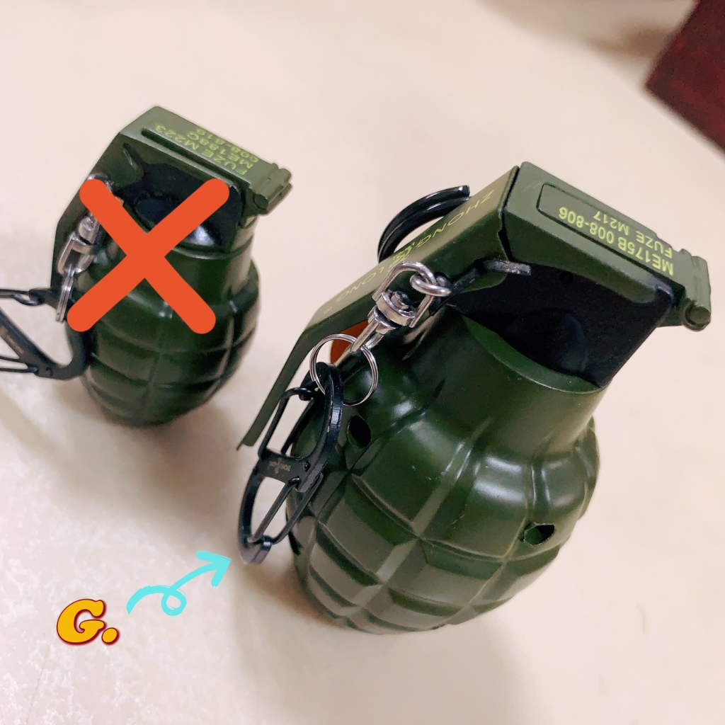金屬手榴彈動漫模型充氣防風打火機 （不含氣體）絕地求生 CS手榴彈 打火機 防風打火機 軍迷 生存遊戲 公仔 模型 | 蝦皮購物