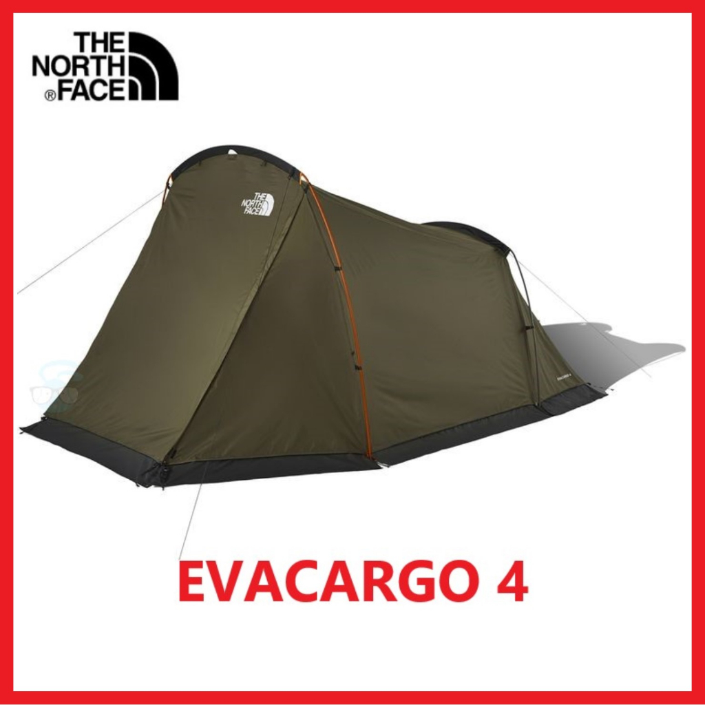 限定】The North Face EVACARGO 4 系列帳篷（含內帳） 可連結Evabase6