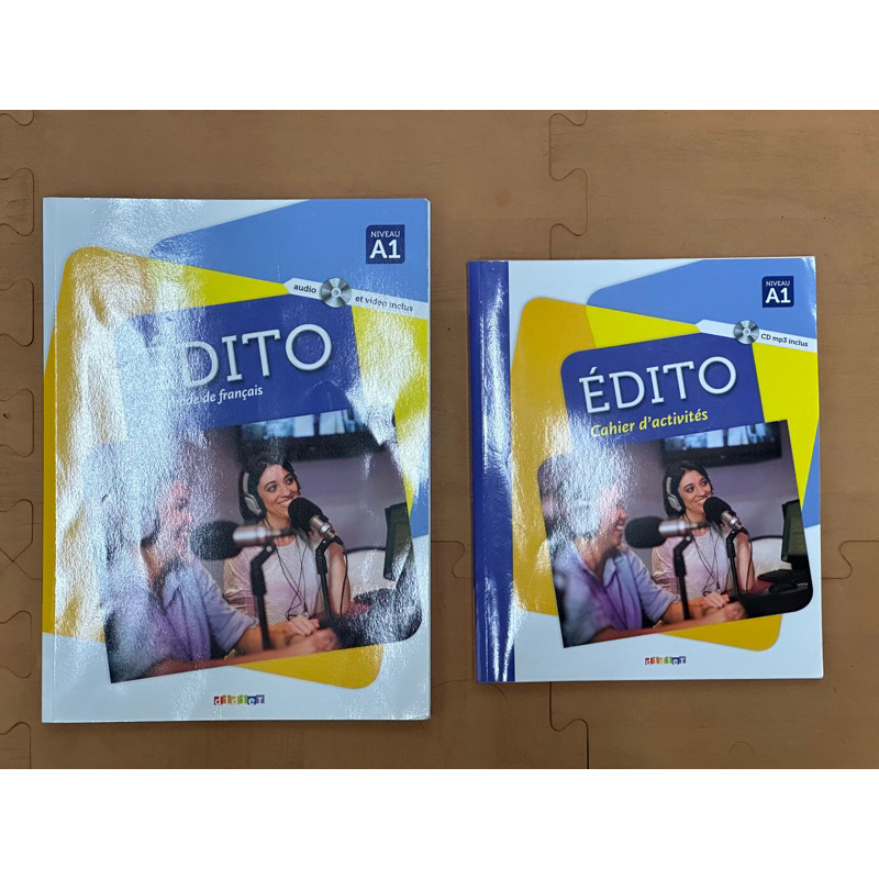 法語初階教材（成人班) Édito A1 (2016) / 法協課程用書 | 蝦皮購物