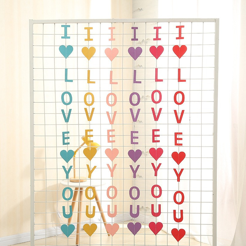 現貨 日日囍∞LOVE掛飾 囍字掛飾 房門掛飾 婚禮裝飾道具 婚房佈置 婚用品 喜字窗簾 牆壁裝飾 牆壁掛飾，婚慶用 | 蝦皮購物