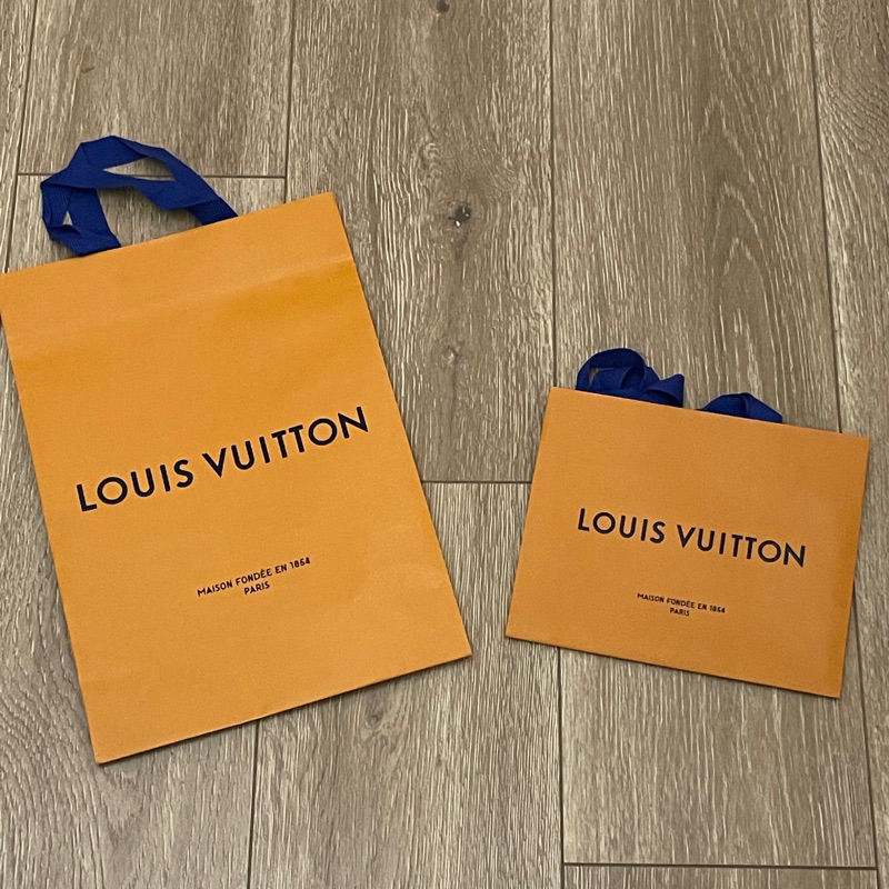 LV 路易威登- 紙袋LOUIS VUITTON 手提袋包裝禮品禮物袋大中袋| 蝦皮購物