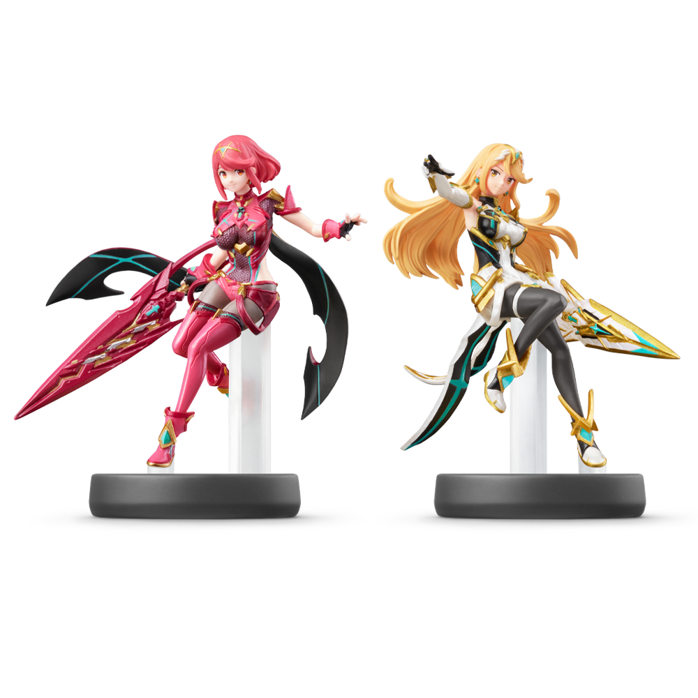 【現貨不用等】NS Switch Amiibo 光&焰 PYRA&MYTHRA 異度神劍 大亂鬥 異度3 異度神劍 | 蝦皮購物