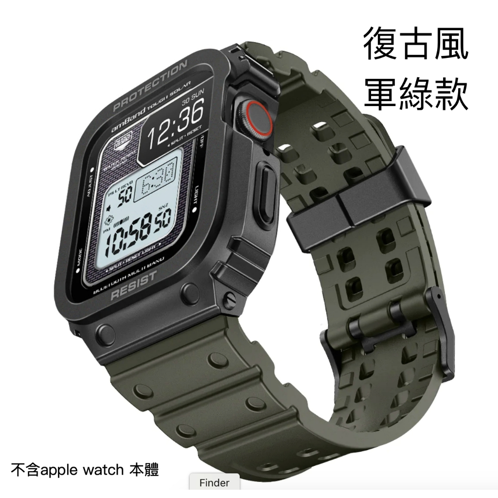 apple Watch Series 7/8 45 mm SE 44mm不銹鋼錶殼錶帶不含表芯| 蝦皮購物