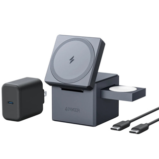 【竭力萊姆】全新Anker 3-in-1 Cube with MagSafe 3合1 737 MagGo