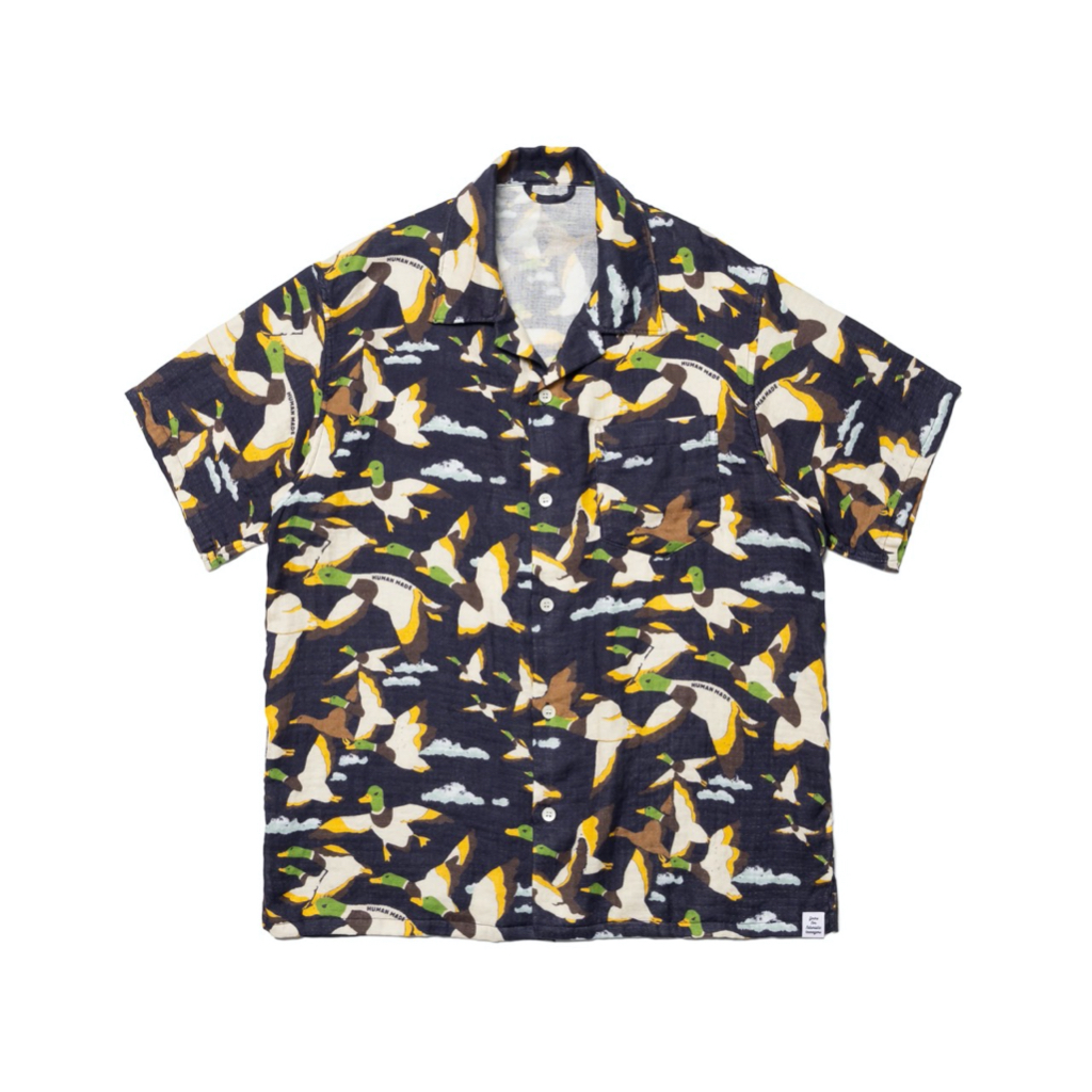 Observer Post潮流觀測站】2023SS HUMAN MADE DUCK GAUZE ALOHA SHIRT