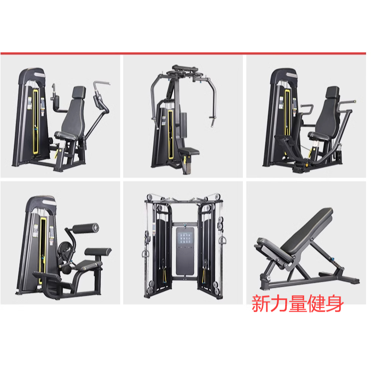 健身房專用器械全套商用蝴蝶機推胸高低拉背力量訓練器材 | 蝦皮購物