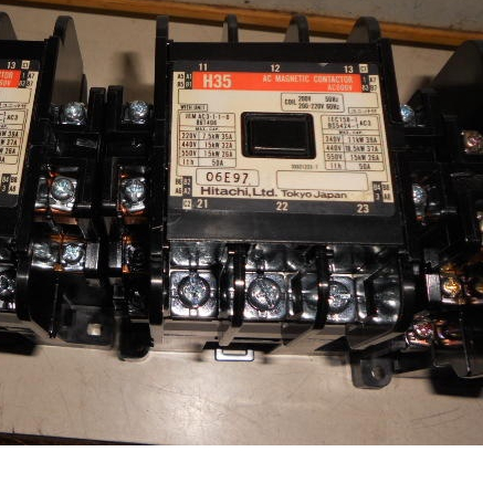 日本HITACHI 日立電磁接觸器H35 線圈100-110V 200-220v (TT) | 蝦皮購物