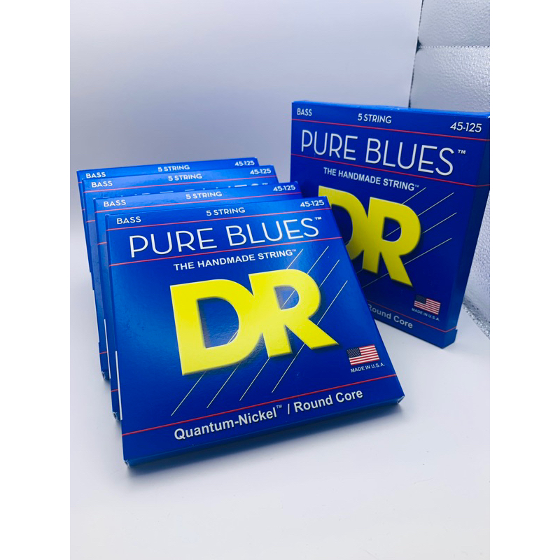 DR-PHR10-6PAK - DR Strings Pure Blues Pure Nickel Wrap Nucleo rotondo 10-46 - 6 PAK