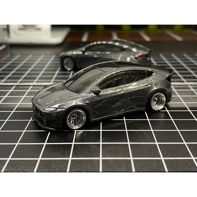 Hot Wheels 1/64 Tesla Model Y 二改 Rotiform | 蝦皮購物
