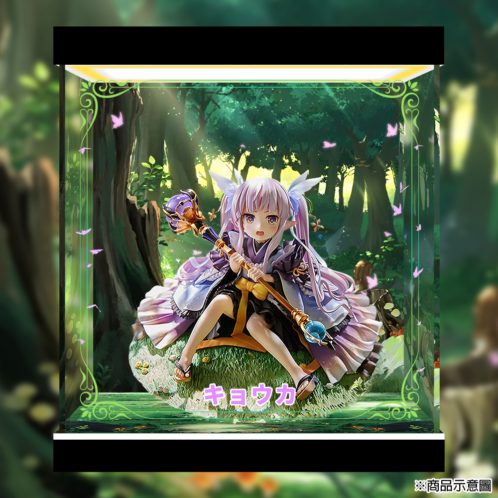 【唯暖暖】GSC 超異域公主連結☆Re:Dive 鏡華 冰川鏡華 キョウカ 壓克力 PVC 公仔 展示盒 | 蝦皮購物