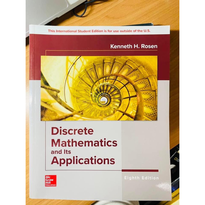 Discrete Mathematics and Its Applications 第八版 | 蝦皮購物